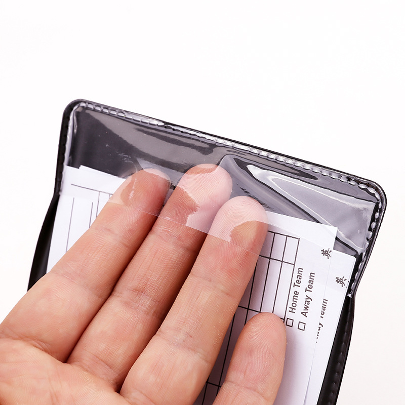 Picture of Football referee Red Yellow card yellow card red card with paper tape pencil with leather case referee record penalty yellow red card