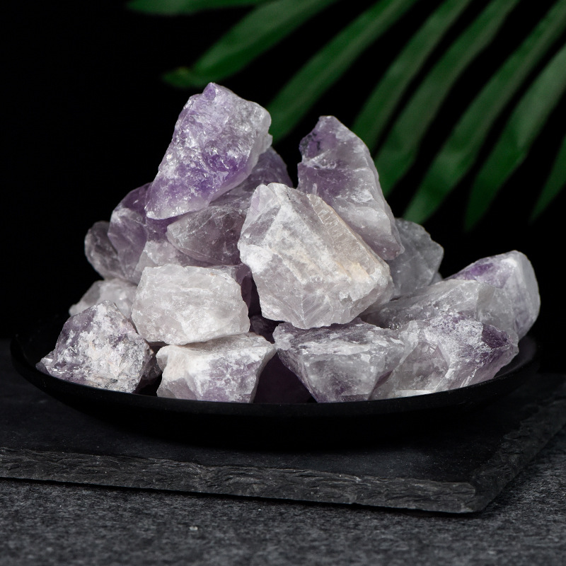 Picture of Spot wholesale Crystal raw stone aromatherapy stone scented stone natural powder Crystal Green fluorite amethyst Citrine Crystal Stone