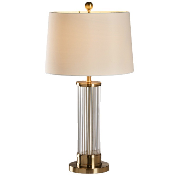 Picture of Postmodern Living Room Table Lamp Creative American Bedside Bedroom Simple Designer Model Room Soft Decoration Accessible Luxury Table Lamp