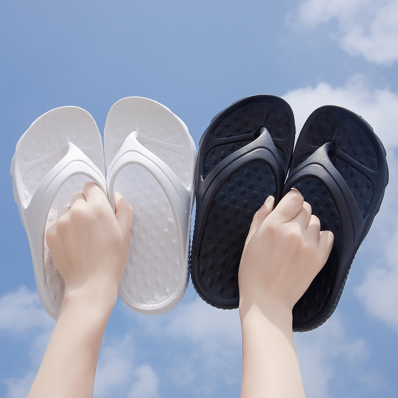 Men's Flip Flops South Korea Cross-border Flip Flops Couple Women's Outdoor Sports Soft Bottom Thick Bottom Lightweight Slippers Wholesale