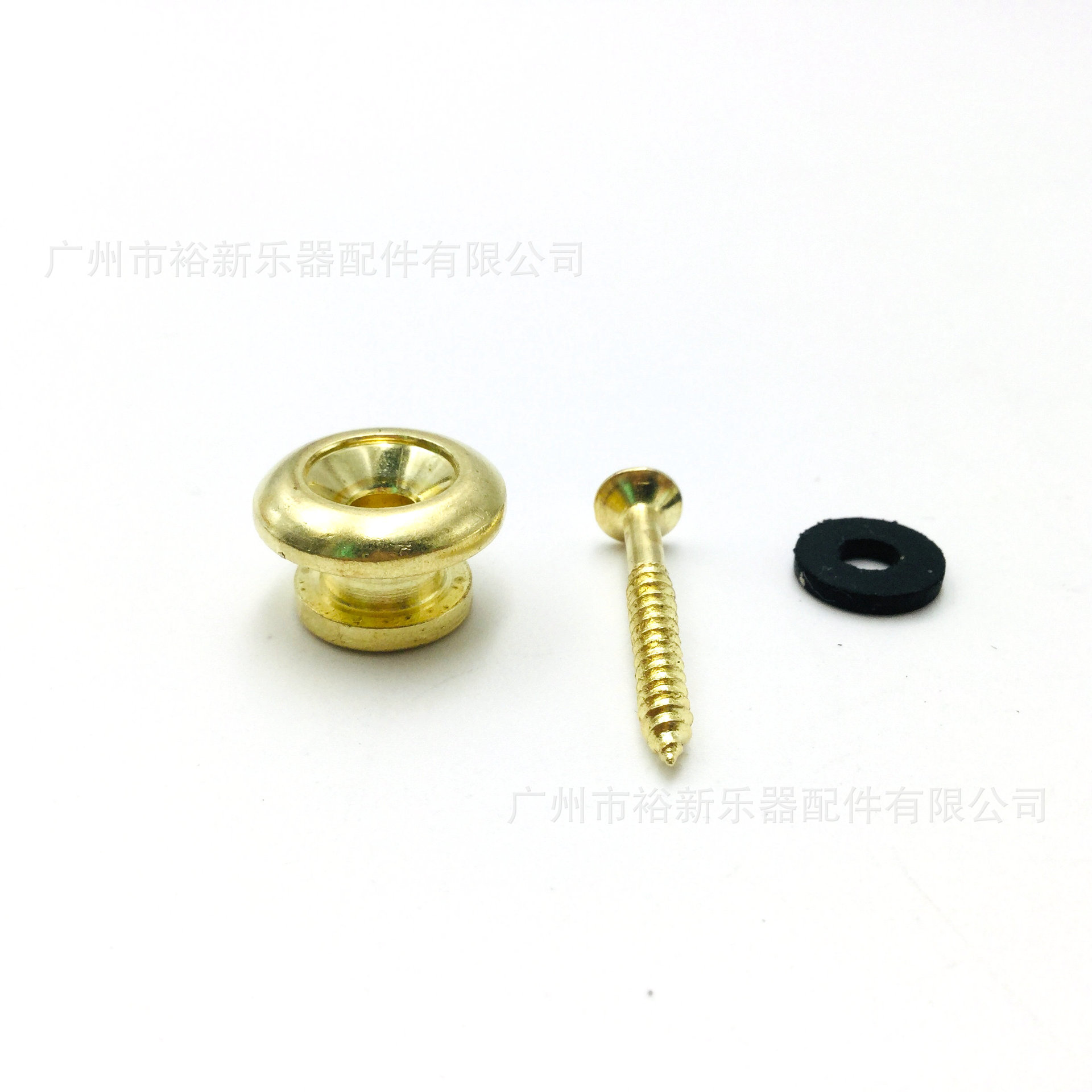 Electric Wood Guitar Tail Nail Guitar Metal Tail Large Mushroom Head Strap Buckle Guitar Hanging Bead Strap Fixed Buckle Gold