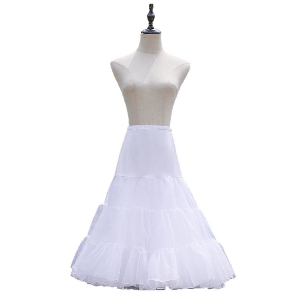 Picture of Boneless lolita ball pettiskirt support wedding dress petticoat lolita skirt lining crystal yarn ballet skirt