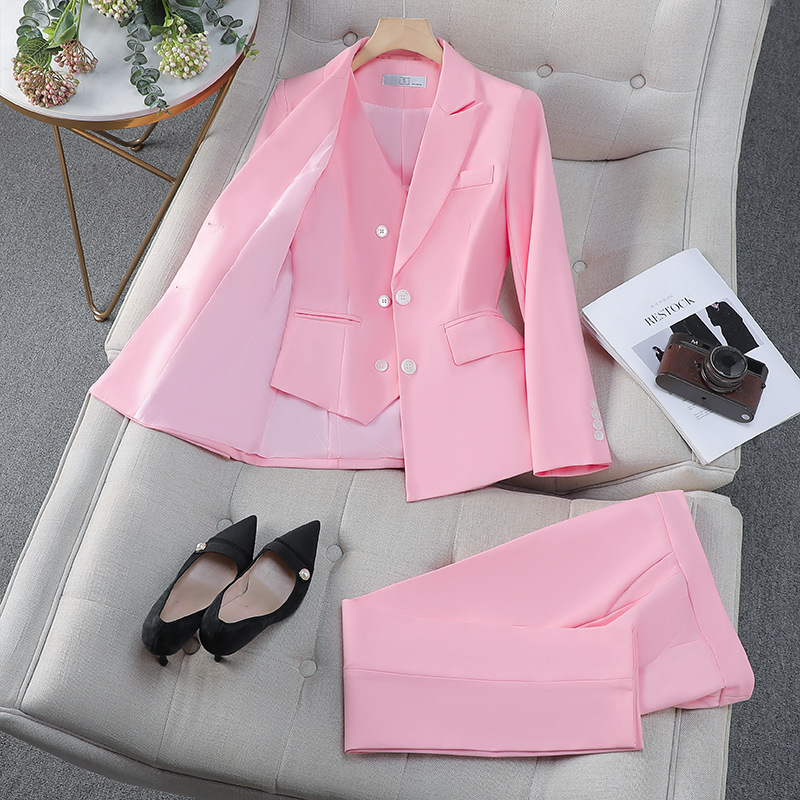 Picture of Business Wear Women's Cross-border Autumn and Winter New Fashion Formwork Suit Business Casual Suit Work Clothes