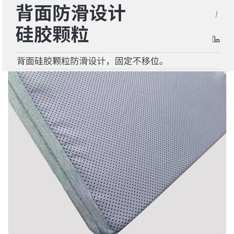 Picture of Folding Nap Floor Mat, Primary School Student Nap Mat, Moisture-Proof Office Floor Mat, High-Density Sponge Mattress