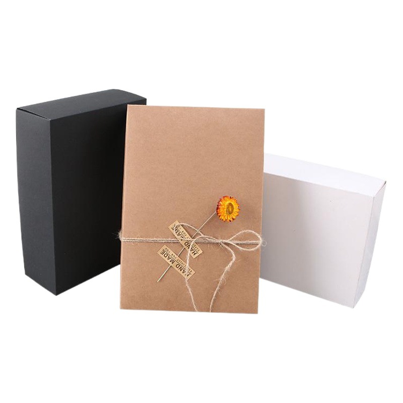 Factory underwear packaging box spot bra gift box making heaven and earth cover gift box white card gift box hard box wholesale