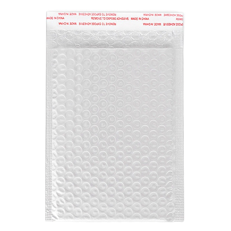 Composite Pearlescent film foam bag express bag clothing packaging bag thickened drop-resistant printing in stock 80g manufacturer
