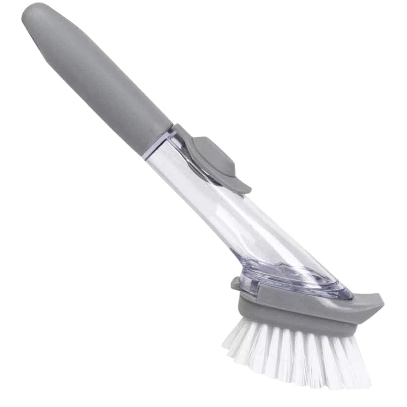 New brush pot long handle cleaning brush kitchen dish washing brush bowl sponge liquid washing pot brush pot brush