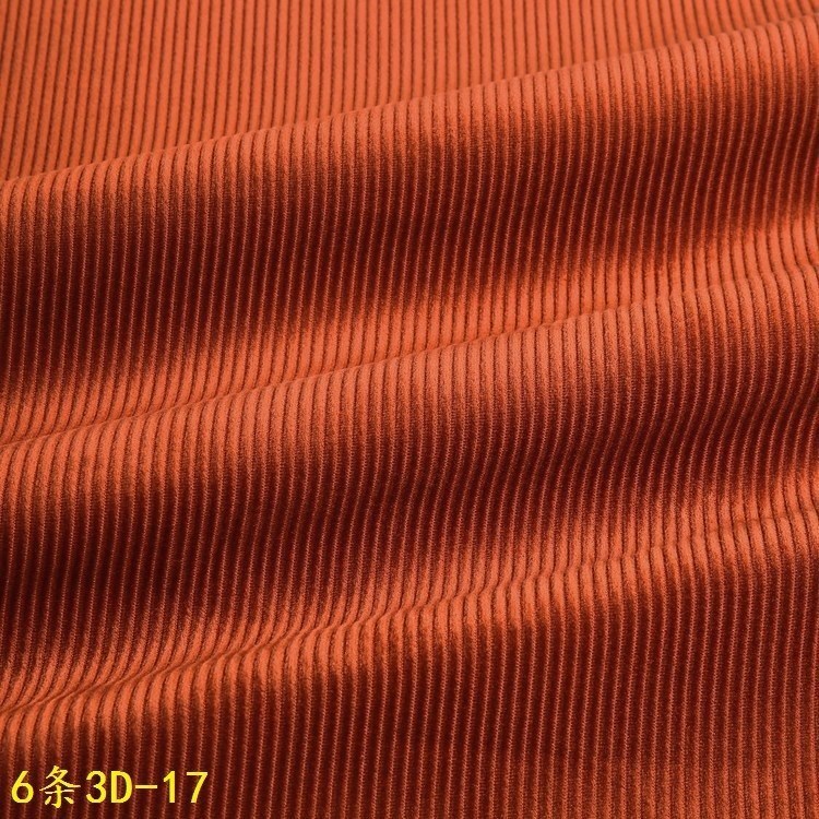 Corduroy Hat Fabric DIY Shoulder Bag Luggage Material Orange-Red Casual Jacket Women's 3D6 Corduroy Fabric