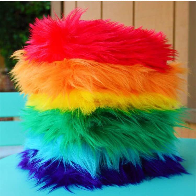 Picture of Spot Wholesale Christmas Tree Skirts Solid Color Plush Strips Home Decoration Washed Plush Strips Clothing Shoes and Hats Accessories Accessories
