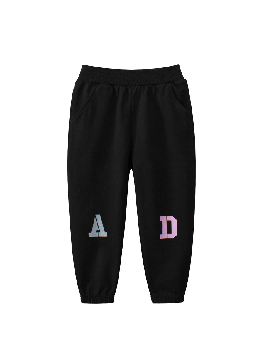 Picture of 27kids Korean style children's clothing autumn and winter New 2024 children's sports long pants baby boys' sweatpants one-piece delivery