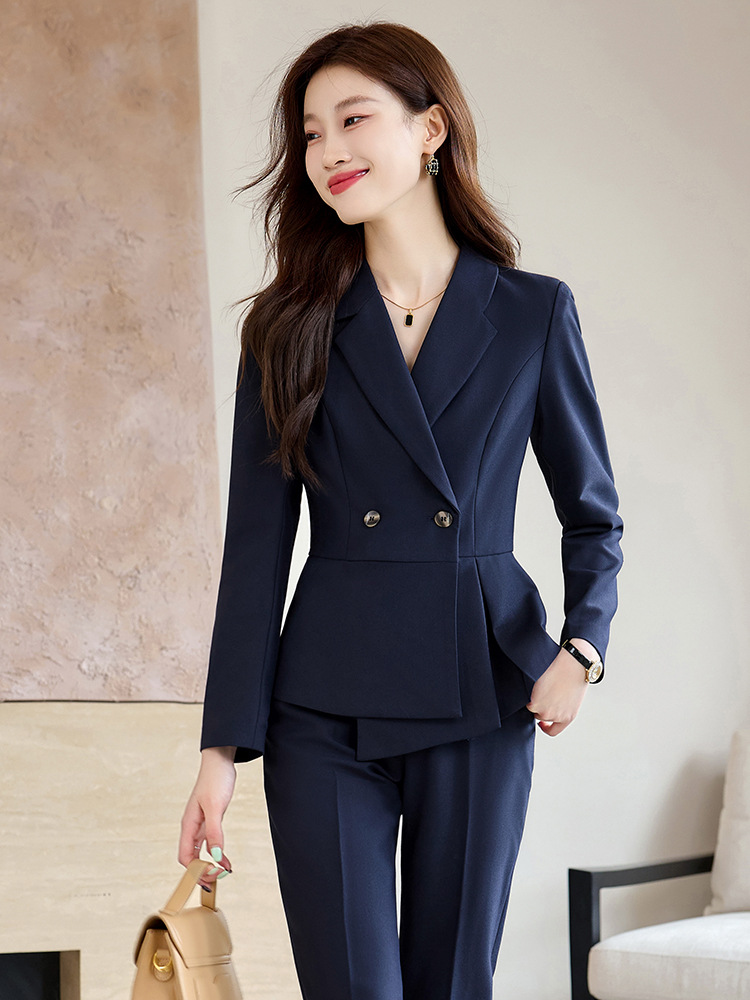 Picture of High-end Suit Jacket Women's Autumn Thick Winter High-end Business Wear Interview Dress Suit suit Work Clothes