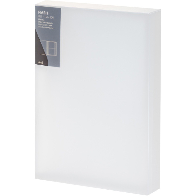 Factory direct large-capacity storage album this plastic storage album card book four palace grid wholesale photo album
