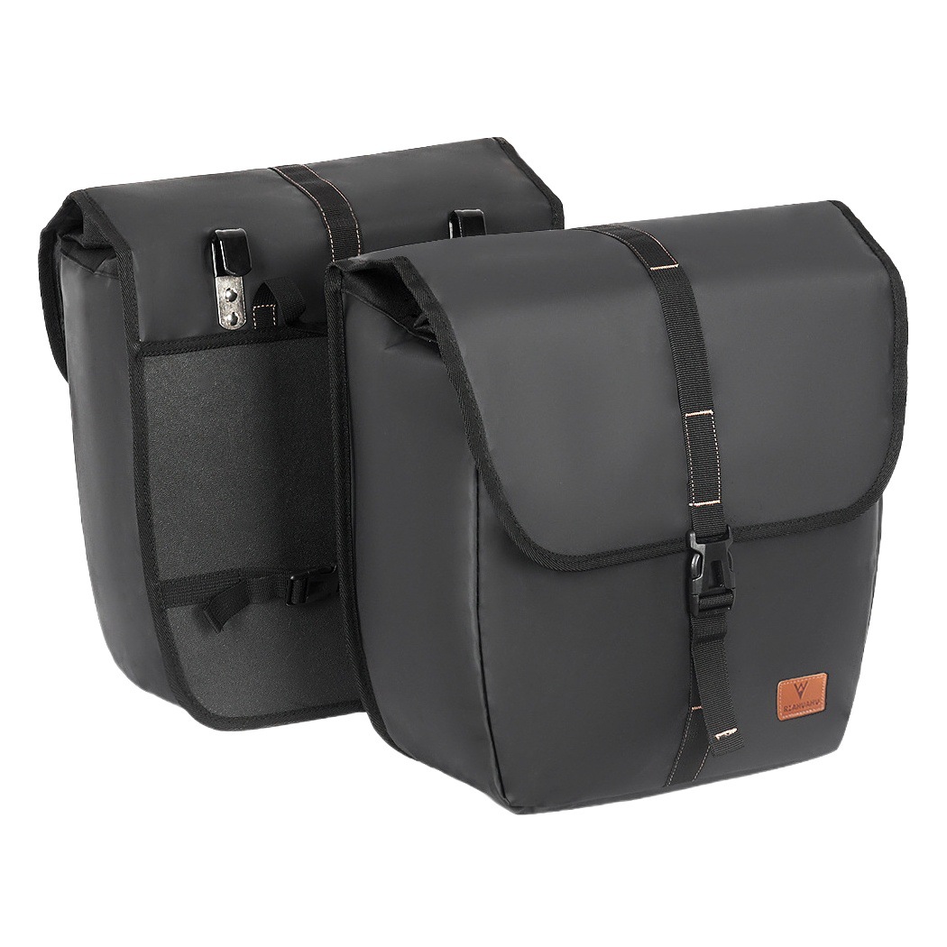 Bicycle carrying bag mountain bike large capacity cycling bag waterproof rear shelf bag rear seat tail bag frame camel bag equipment