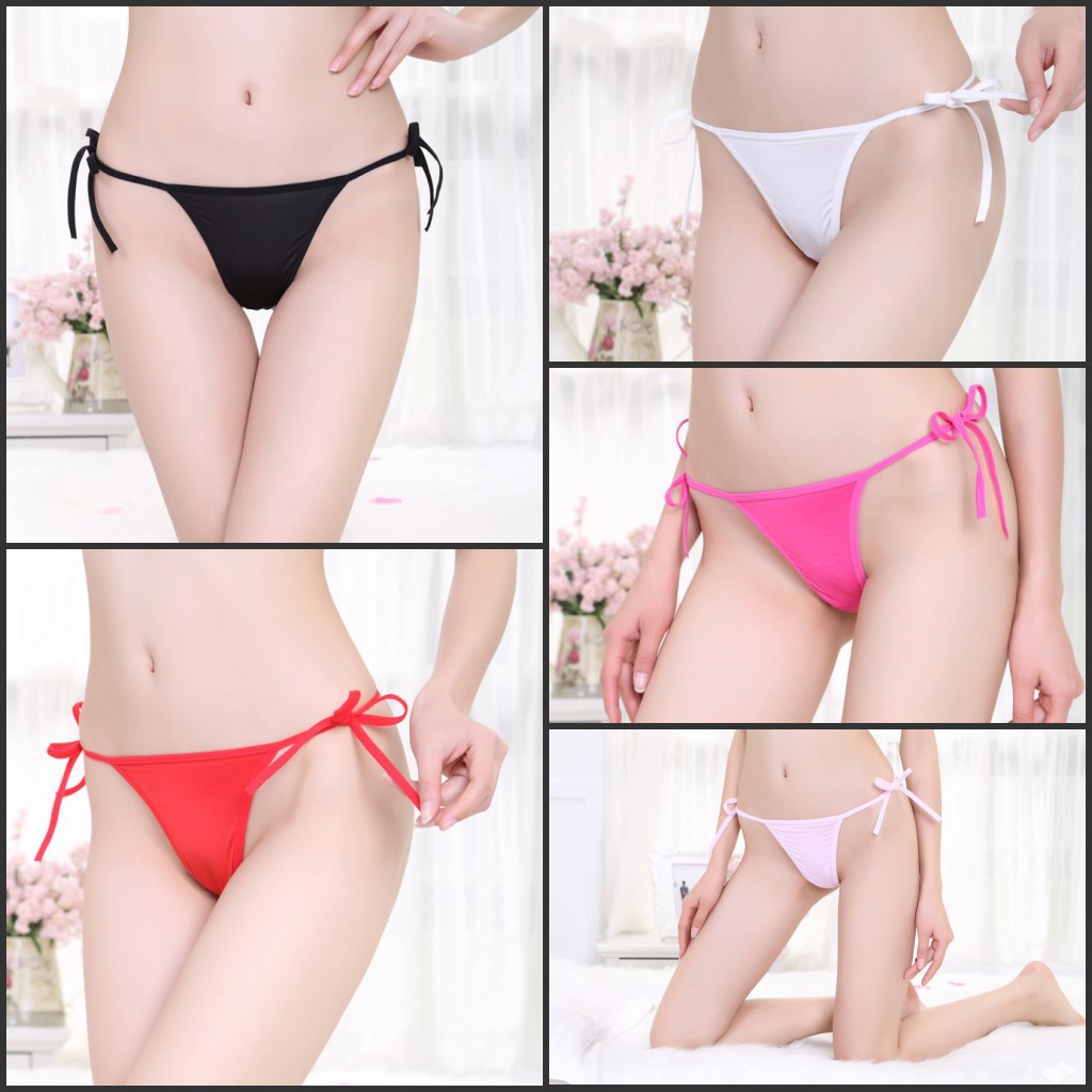 European and American Large Size Sexy Open Thong Sexy Underwear Temptation Women's Thin Strap Underwear for Young Women