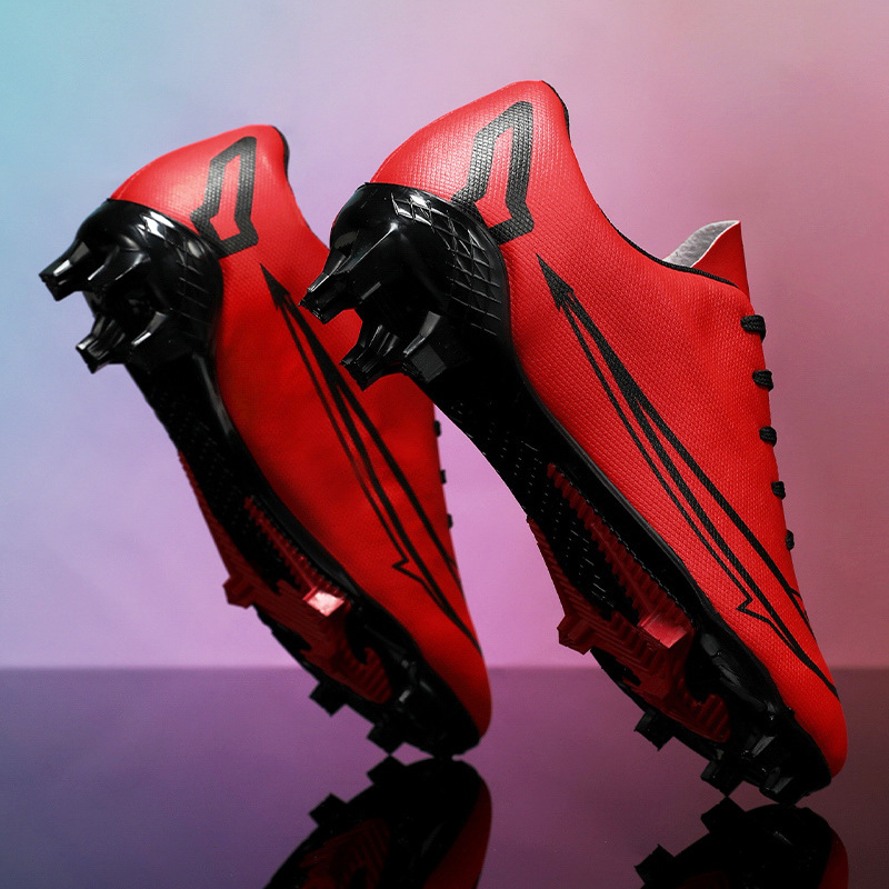 New Long Spike Football Shoes for Men, Low-Cut Broken Spikes, Adult Youth Student Sports Shoes, Training Football Shoes, Cross-Border