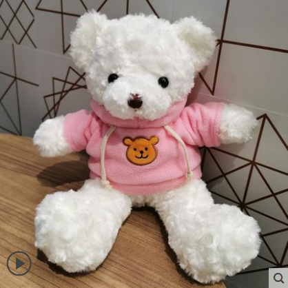 Picture of Sweater Teddy Bear Hug Bear Doll Plush Toy Bear Pillow Doll Wedding Gift Cute