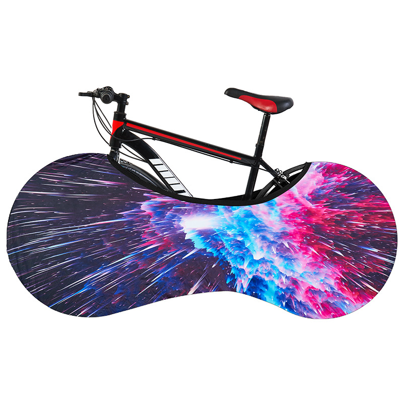 Picture of Bicycle Mountain Bike Dust Cover Protective Cover Road Bike Wheel Cover Bicycle Clothing Cover Bicycle Protective Cover