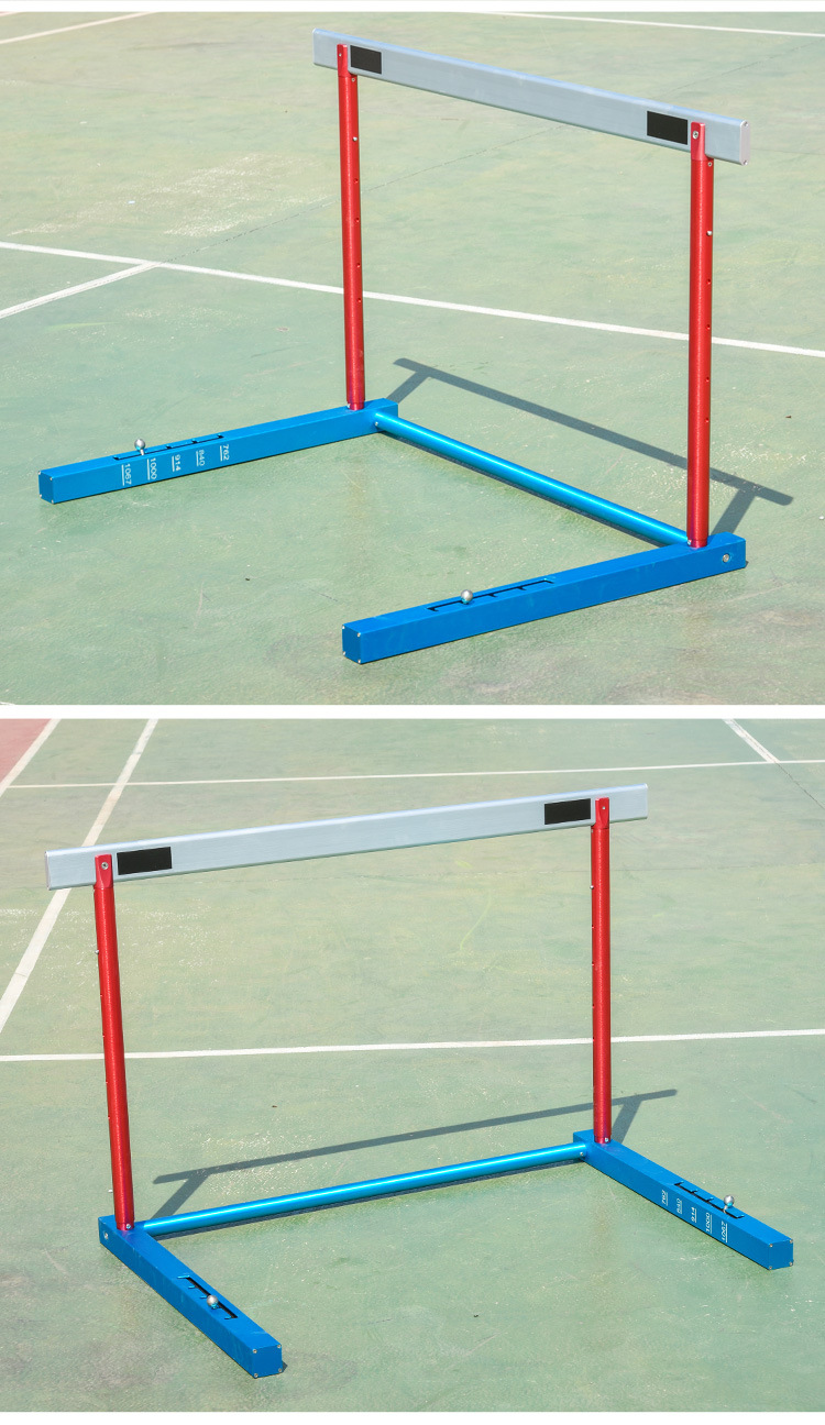 Picture of New Soft-Type Disconnected Aluminum Alloy Safety Hurdles for Training and Competition Track and Field Couplets Certified Hurdles