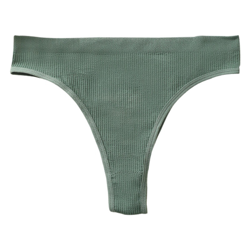 Europe and the United States cross-border ladies sexy thong sports cotton crotch foreign trade fun triangle waist underwear women wholesale