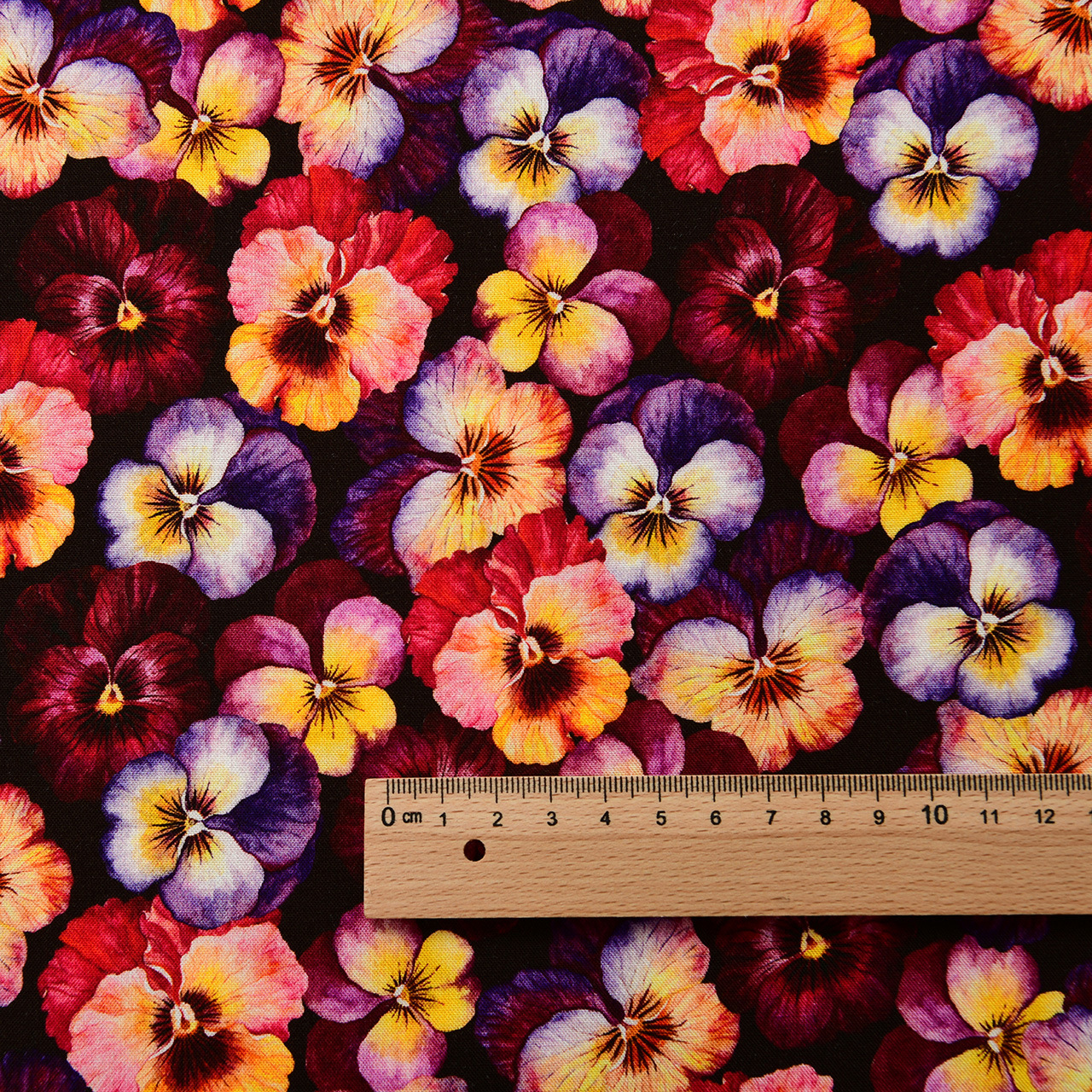 Picture of 20 Pieces of Artificial Cotton Fabric Floral Plant Handmade Clothing Dress Summer Cool Quilt Cotton Silk Cotton Silk Fabric
