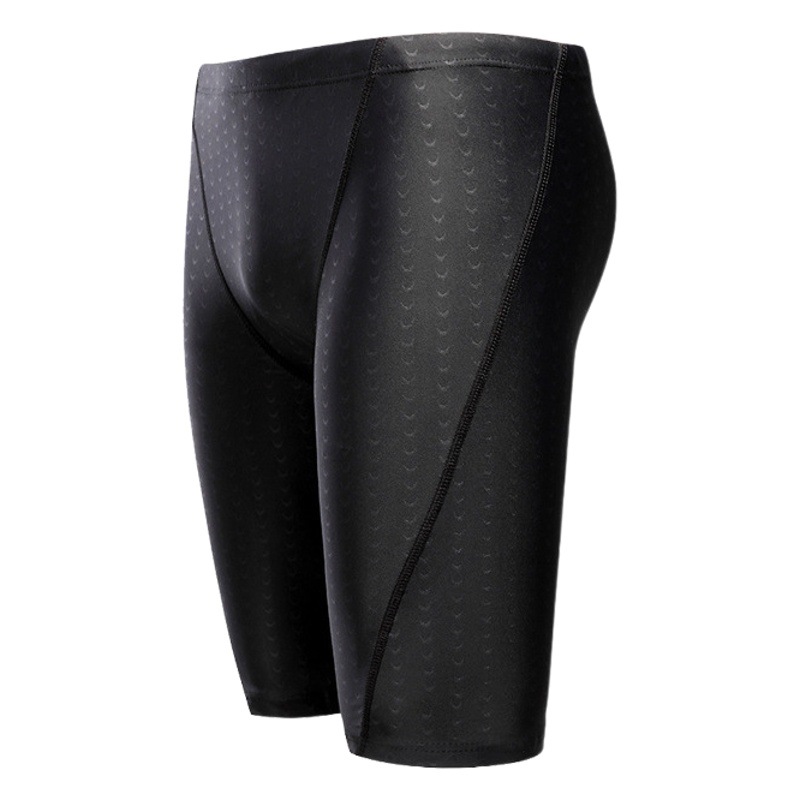 Swimming Trunks Men's Five-point Quick-drying Swimming Trunks Men's Anti-embarrassment Swimsuit Swimming Equipment Hot Spring Shorts Swimming Cap Swimming Goggles Set