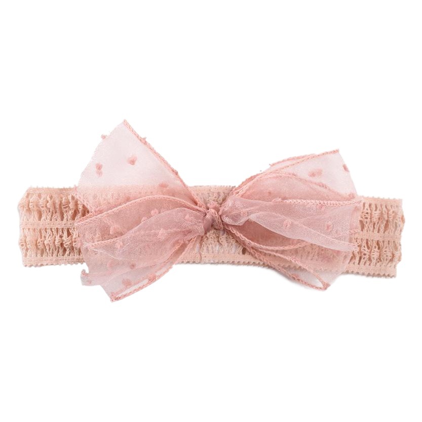 Newborn Baby Hair Band Cute Bow Princess Hair Accessories Hundred Fairy Princess Baby Headwear Super Cute Head Flower