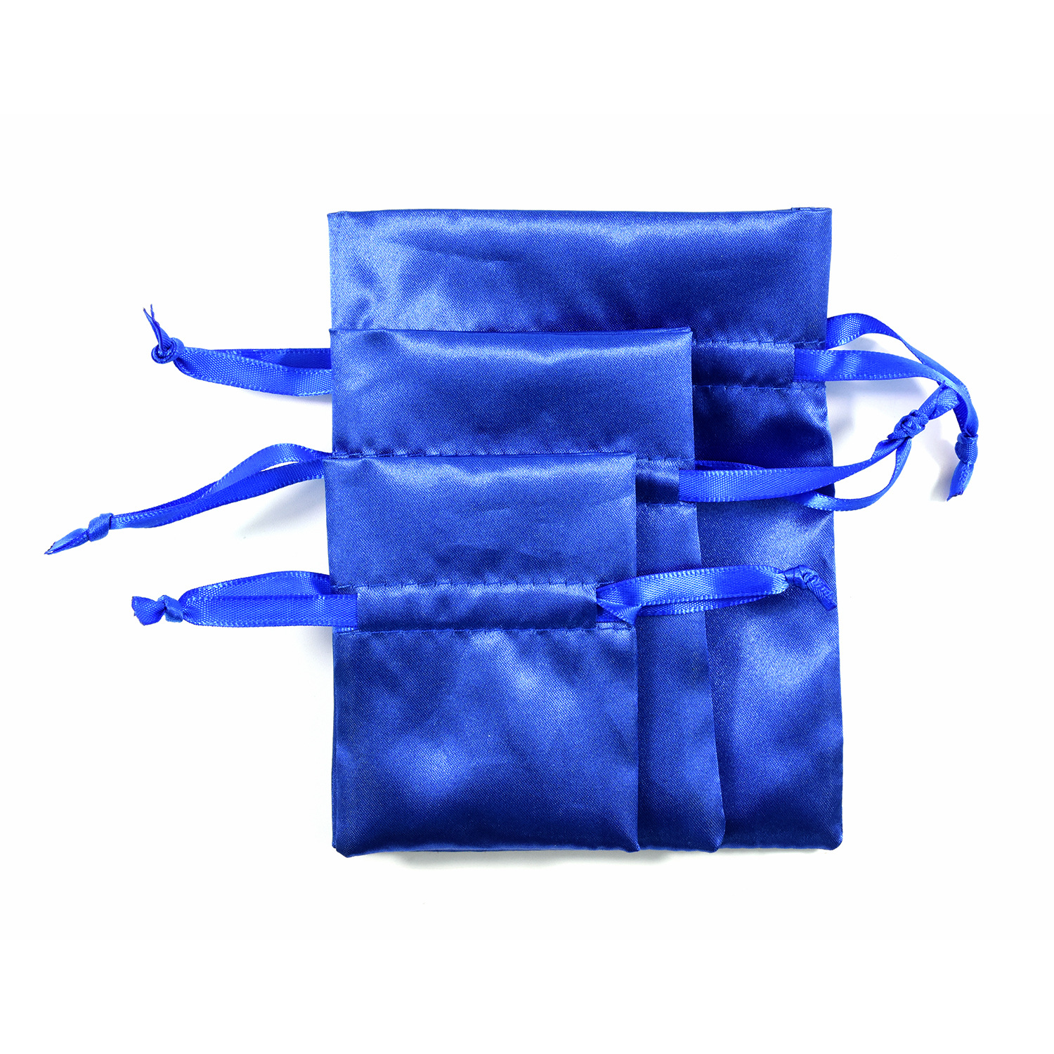Picture of Factory direct satin bunched drawstring bag satin bunched cloth bag jewelry storage bag small objects dustproof jewelry bag