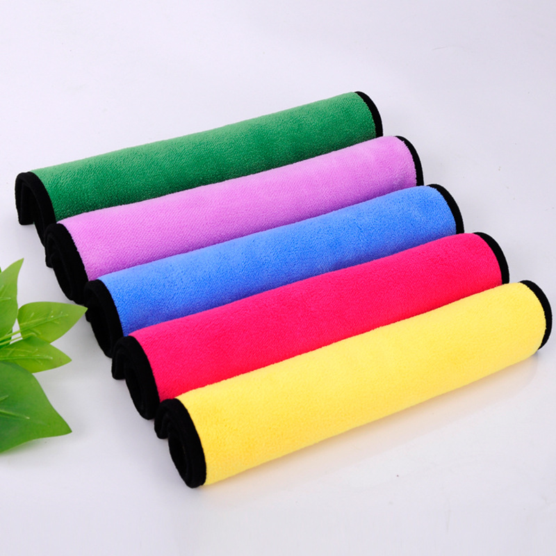 Picture of Car Wash Towel Thickeneded Absorbent Car Towel Double-Sided Coral Velvet Encrypted Rag Large Car Wash Cloth Car Wipe Towel