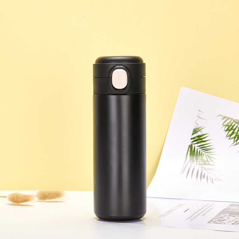 Picture of New 304 stainless steel simple bounce cover pea Cup student fresh mini portable thermos cup wholesale
