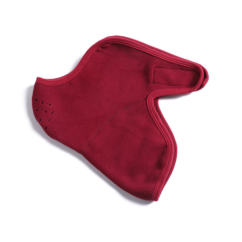 Picture of Winter warm mask neck and ear protection all-inclusive scarf men and women riding mask polar fleece three-in-one outdoor cold protection