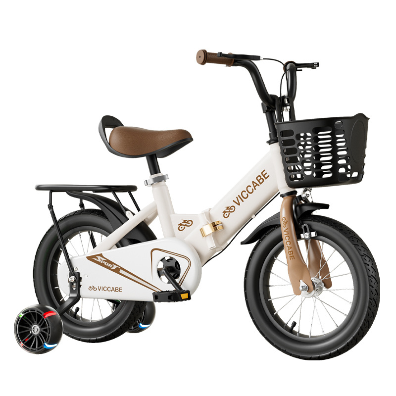 Picture of Children's Bicycles 3-5-7-9 Years Old Boys and Girls Bicycles 4-8 Years Old 16inch Baby Bicycles for Older Kidsren