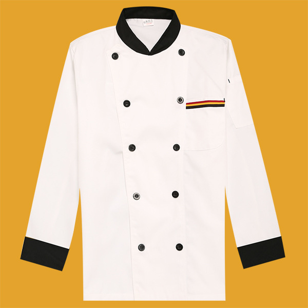 Picture of Restaurant Canteen Kitchen Clothing, Hotel Chef Work Clothes, Summer Clothing, Hotel Short-Sleeved Chef Clothes, Custom Made