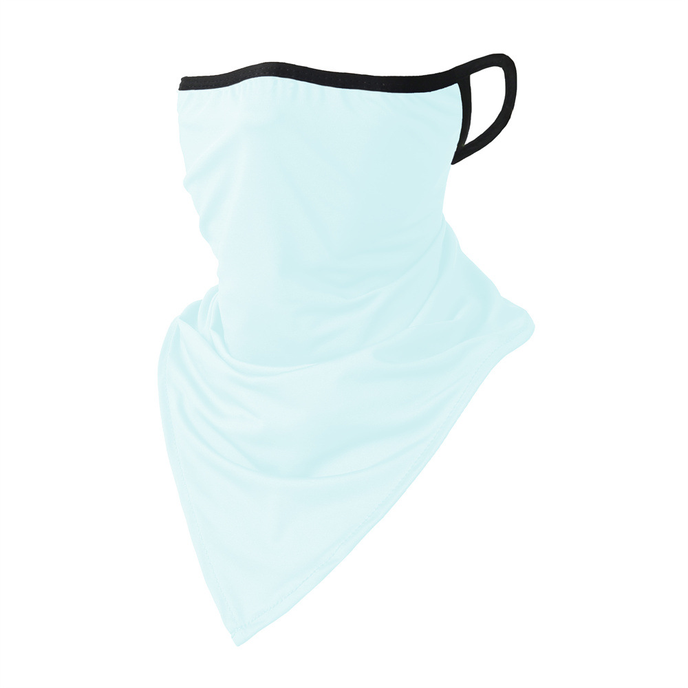 Picture of Outdoor riding triangle towel ice silk sunscreen hanging ear triangle towel summer sports outdoor breathable fishing camouflage mask