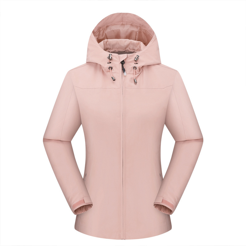 Picture of 286/268/2333 Couple's Waterproof Breathable Cold-Proof Hooded Jacket for Men and Women, Couple Style