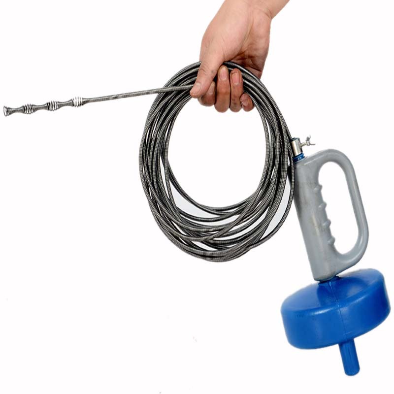 Picture of Drain Cleaner with Thickened Spring for Unclogging Pipes, Specialized for Home, Hotel, and Guesthouse Use. Welcome to Inquire about the Pipe Unclogging Tool