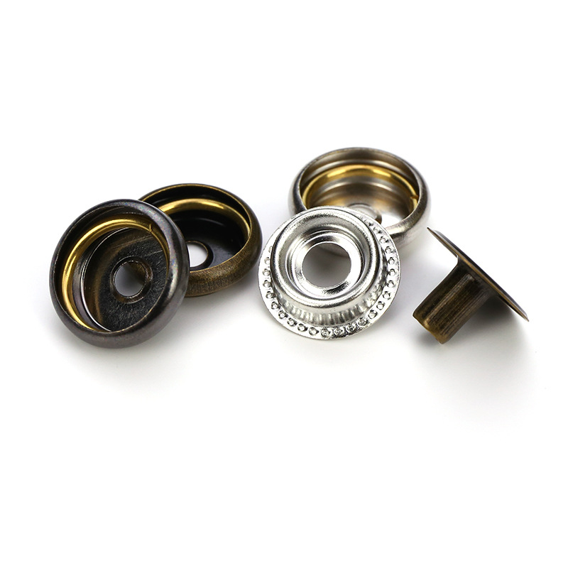 Picture of Metal snap button lower three pieces 203#201# invisible child and mother buckle coat jacket leather luggage accessories button