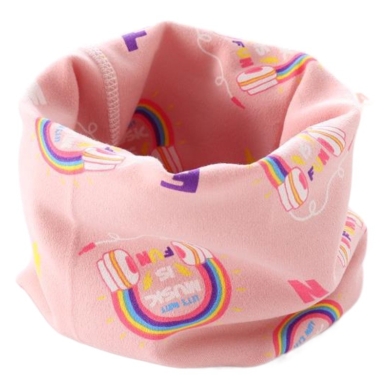 Children's Scarf Scarf Neck Set Neck for Boys and Girls Baby Korean Autumn and Winter Baby Scarf Baby Warm Neck Walls