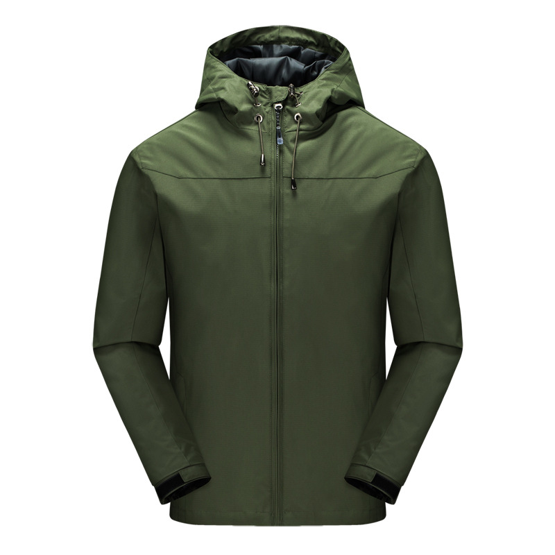 Picture of 286/268/2333 Couple's Waterproof Breathable Cold-Proof Hooded Jacket for Men and Women, Couple Style