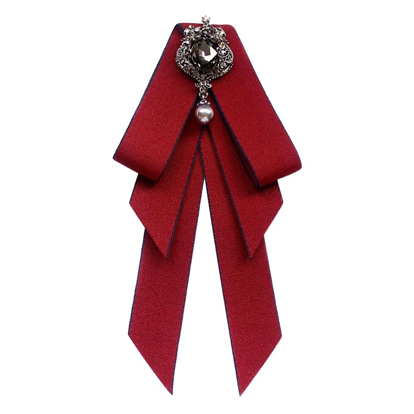 Collar Female Student Campus Style Female School Uniform White Shirt Bow Stewardess Bank Hotel Business Wear Bow Tie