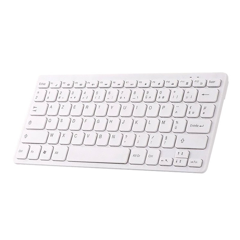 Picture of French keyboard French wireless keyboard laptop desktop computer French learning wireless keyboard mouse