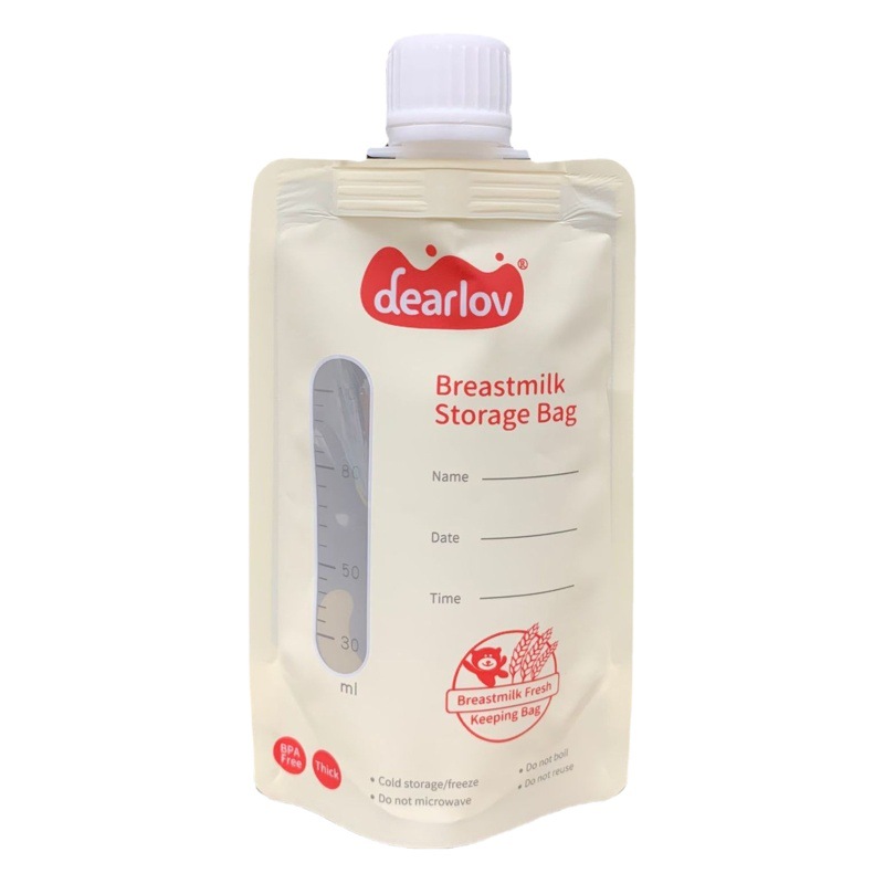 100ml small capacity suction nozzle breast milk bag disposable baby breast milk preservation bag milk storage bag direct connection breast pump