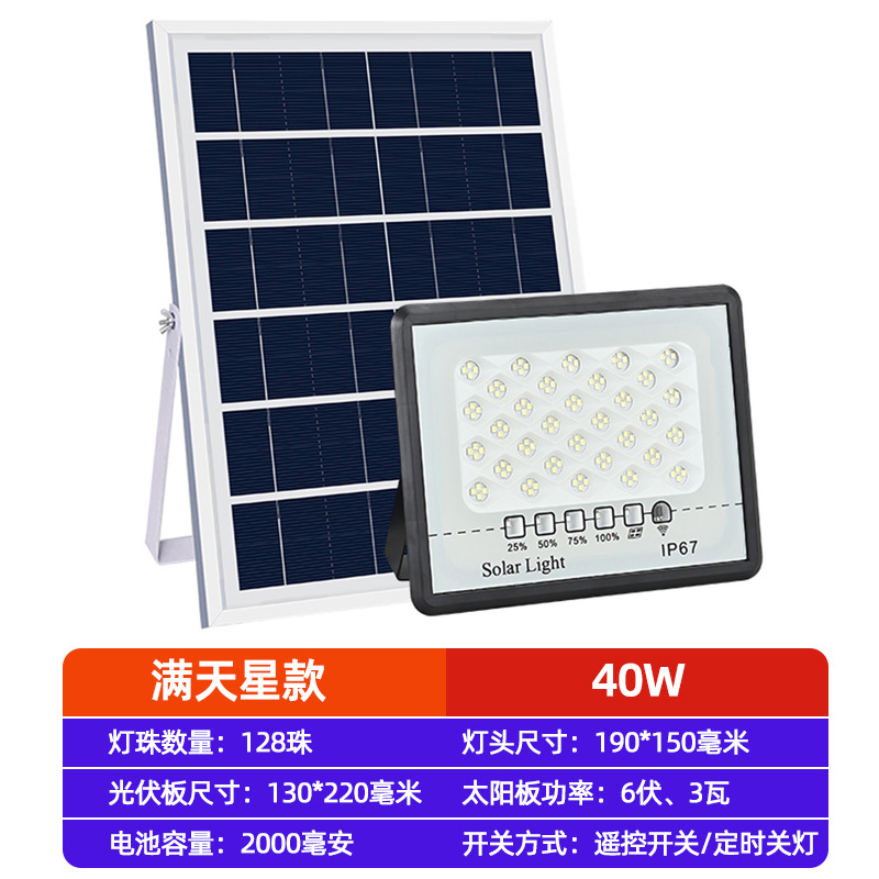 Picture of Pinye solar flood lights, outdoor super bright garden lights, household led, outdoor high-power rural street lights
