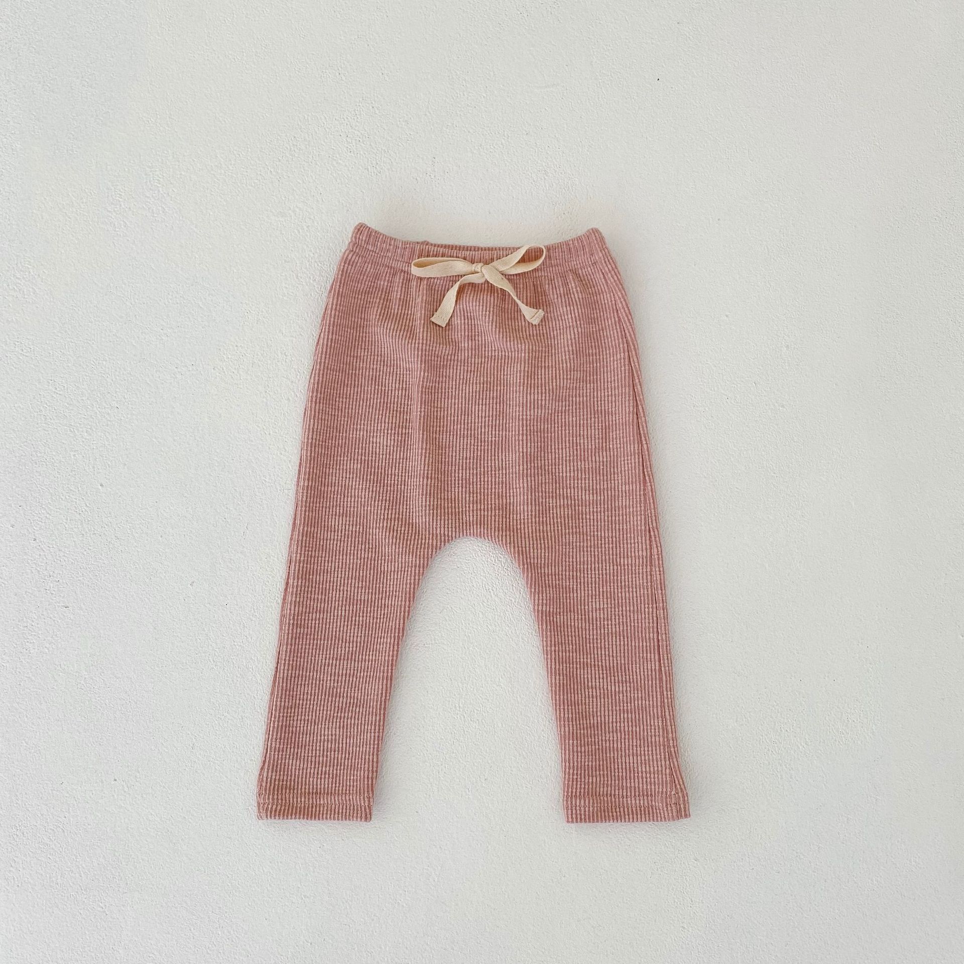 Picture of Ins 2025 New Autumn Clothing for Infants and Young Kidsren, Male and Female Babies, Large Pp Fashionable Cotton Pants, Bottoming Versatile Pants