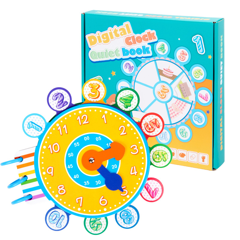 Picture of Cross-border Children's Early Education Enlightenment Quiet Paste Book Toys Handmade Material Bag Educational Toys Baby Sticker Book