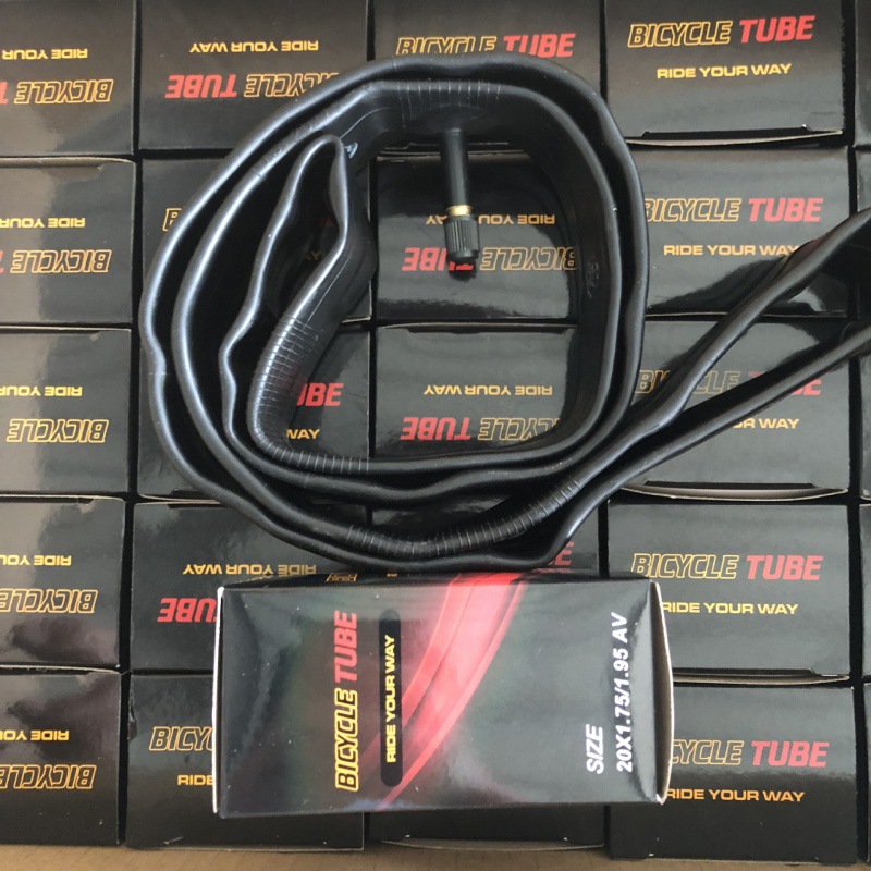 Picture of Bicycle inner tube baby car accessories mountain bike tires 12-26 inch boxed beauty nozzle inner tube spot wholesale