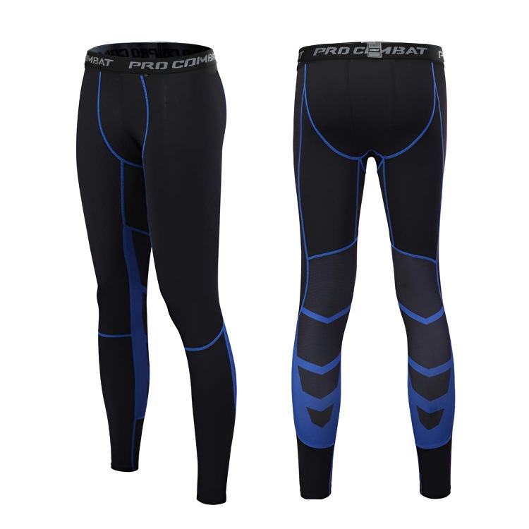 Picture of Amazon Sports Tight Pants American Men's Fitness Running Pants PRO Quick-drying Basketball Cropped Leggings Cross-border