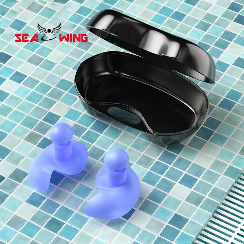 Picture of Adult Swimming Earplugs Professional Waterproof Silicone Soft Nose Clip Swimming Earplugs Training Equipment Earplugs Nose Clip Wholesale