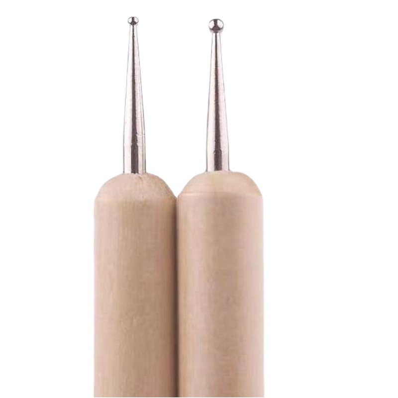 5-piece drill pen set painting line pressing pen clay shaping clay detail trimming tool double-headed drill pen