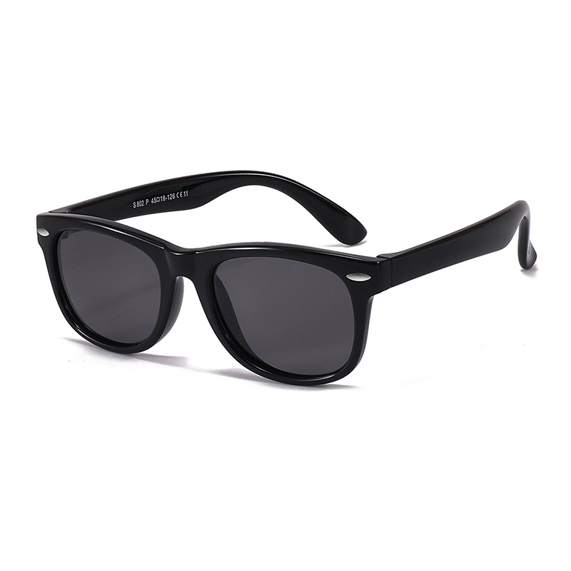 Picture of Factory new spot wholesale silicone UV protection sunglasses baby glasses polarized children sunglasses 802