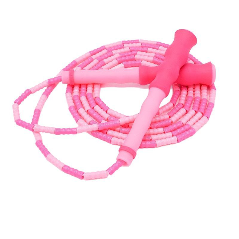 Manufacturers supply jump YD-101D soft bamboo rope skipping children's students high school entrance examination rope skipping bead festival pattern rope skipping